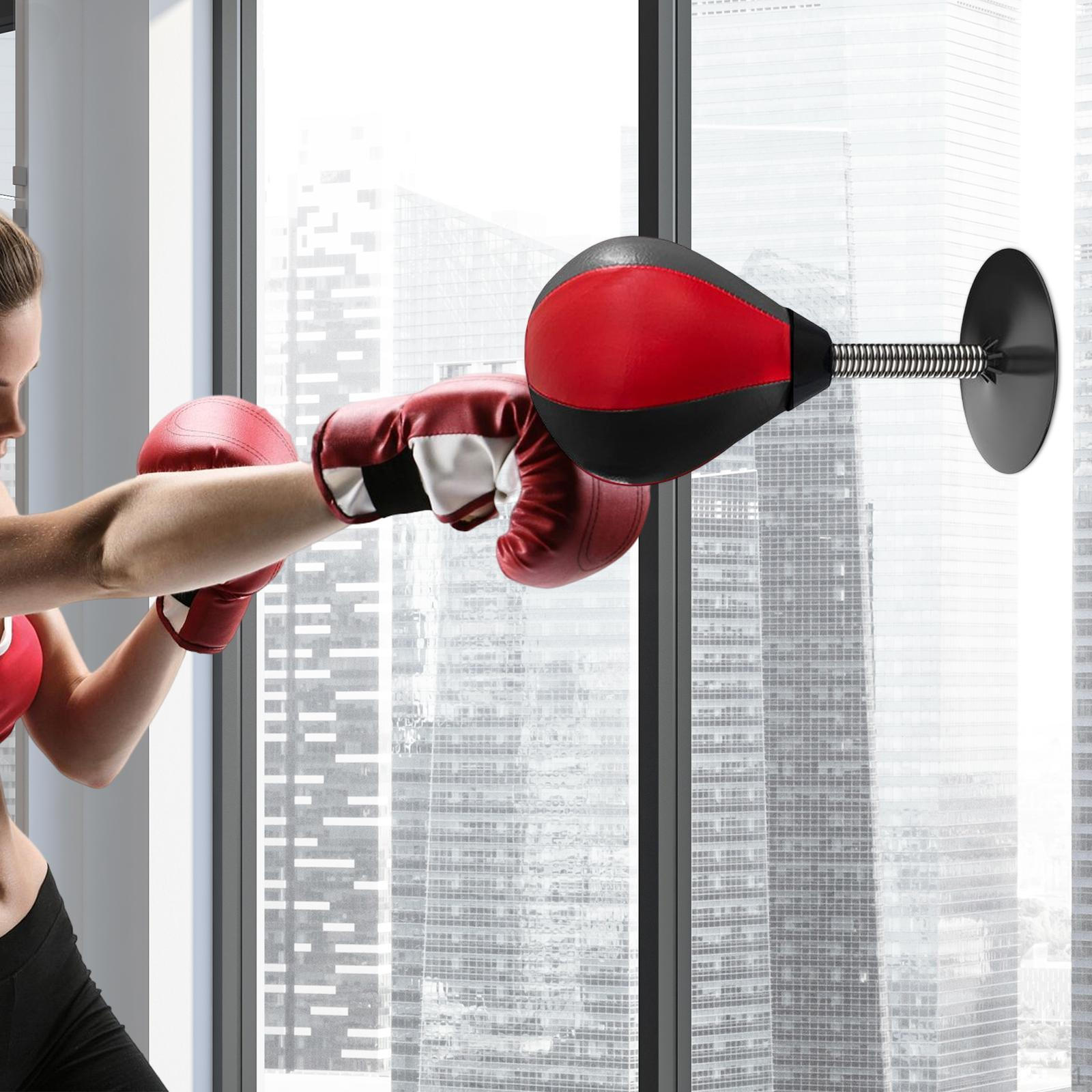 

Боксерский мешок, боксерская груша для офисного стола с детскими перчатками в комплекте Red Black