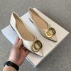 Pointed Female Summer Shallow Mouth Flat-soled Ladyshoes Night Breeze Gentle Shoes Fairy Shoes