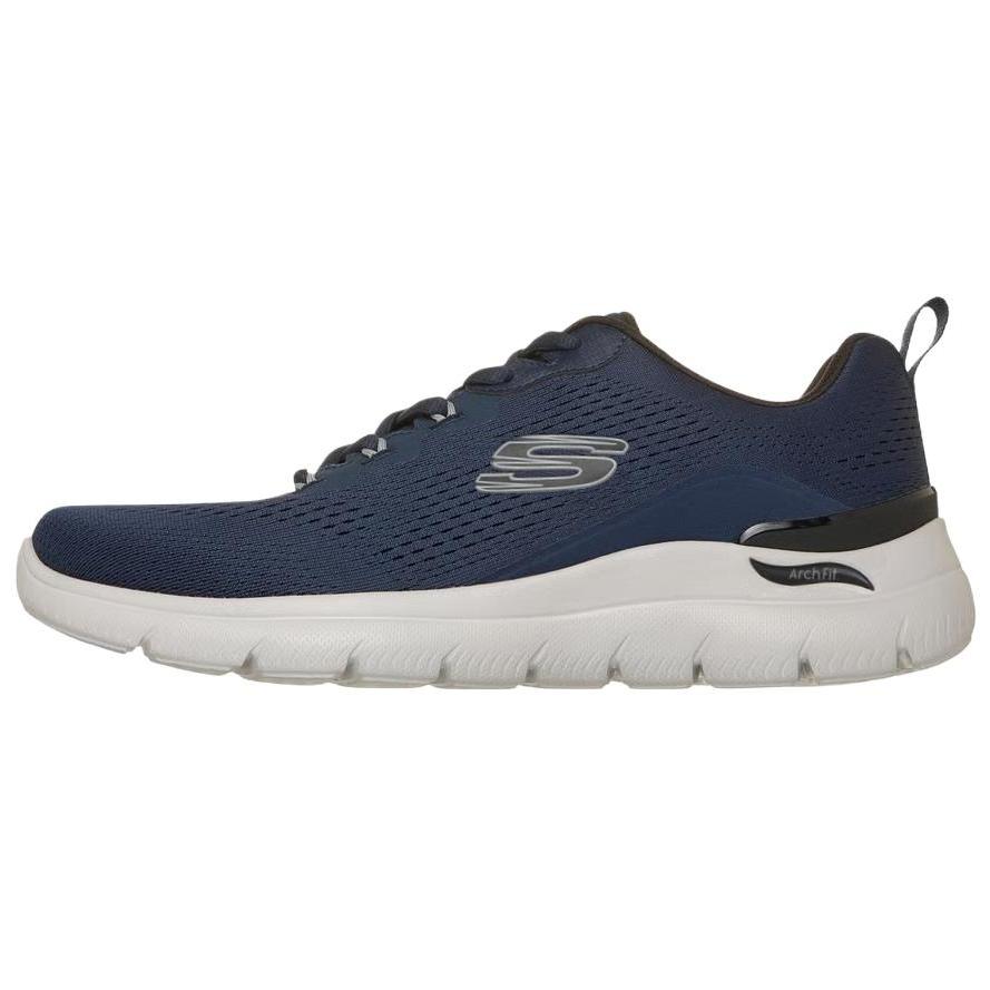 Skechers Arch Fit Summits - Kravel Comfortable Durable Breathable Supportive Casual Shoes Men sneaker Navy-Blue 233178-NVY