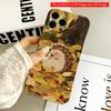 2DFlat Autumn Hedgehog Sleeping In Golden Leaves All Inclusive Film Hard iPhone Case, Compatible with iPhone 18 Pro Max 17 16 15 14 13 12 11