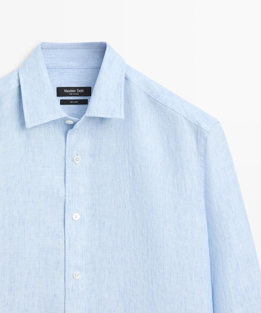 Masimodutti 100% Linen Regular Fit Shirt