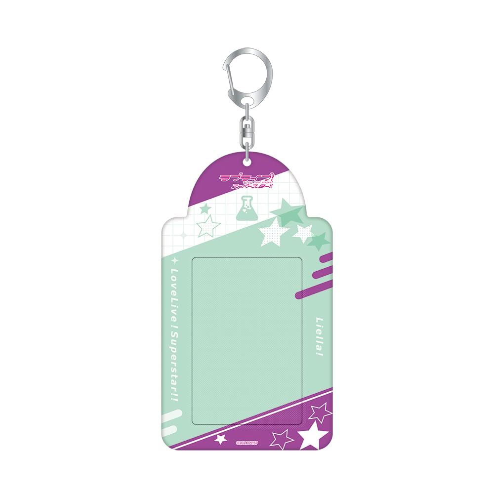 KADOKAWA Love Photo Card Keychain Valentine 2025 Wakana Shiki H141 x W81mm Metal Live! Superstar!! Ver. Approx. PVC,