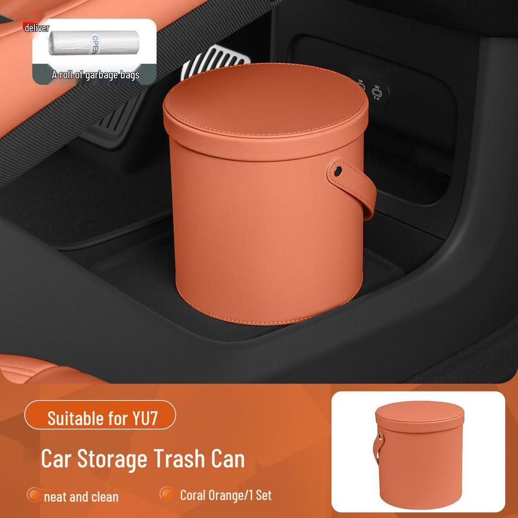 Xiaomi YU7 Car Trash Can: Multi-Functional Storage and Organizer for Car Interiors