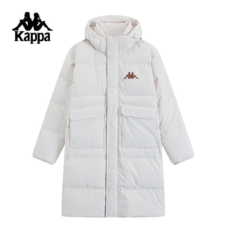 Kappa 2024 Unisex Hooded Long Winter Down Jacket
