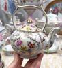 Ceramics Flower Jewelry Storage Box Vase Teapot Flower Basket Jewelry Case Storage Jewelry Organizer Display Home Decor Ornament