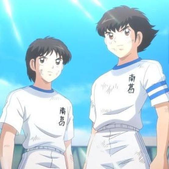 Tsubasa Misaki Atom Hutton Becker Japan Cartoon Animation Anime Football Soccer T-Shirt Jersey Print Sport Vintage Short Sleeve Uniform Cosplay Unisex