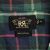 RRL One Star Check Long Sleeve Shirt XS Green System RALPH LAUREN Men's Used