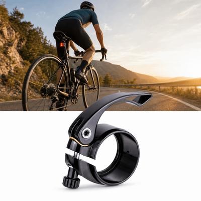 40.8mm Bike Seat Clamp Aluminium Alloy Quick Release Locking Clamp Seat Post Clamp  Mountain Road