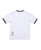 FREEMARIO Smudge Ringer T-Shirt [Melange Grey]