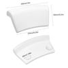 Soft Bath Pillow Waterproof Bathtub Pillows Headrest Non Slip SPA Bathroom Supplies White