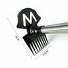 Garden Hoe Weed Remover Hand Rake Stainless Manual Removal Tool with Double Head System And