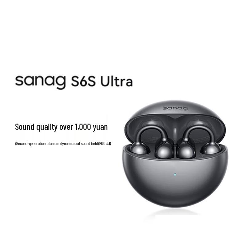 

Бездротові навушники-кліпси для вух SANAG S6S Ultra AI Sport