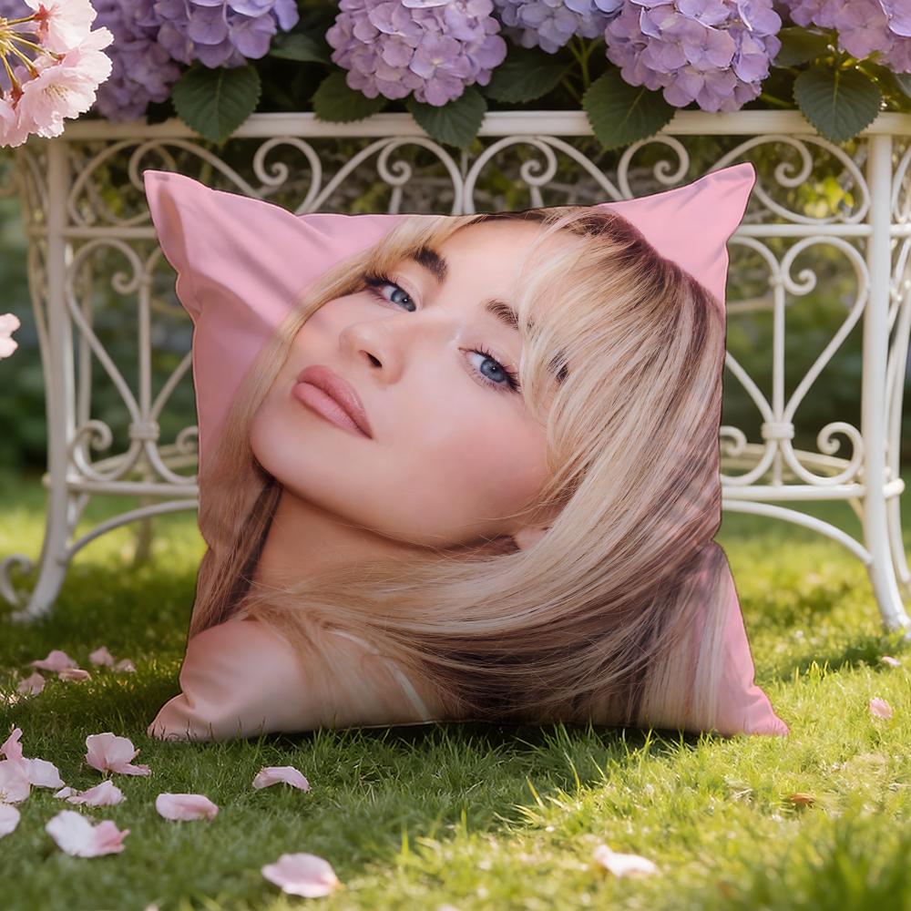 Sabrina Singer C-Carpenter Cushion Cover Home & Car Dual-Scene Pillow Cover: Reversible for Premium Comfort