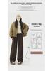 Maillard Women's Wide-Leg Velvet Corduroy Pants for Autumn/Winter 2025 - New Loose Slim Fit by Yamamoto