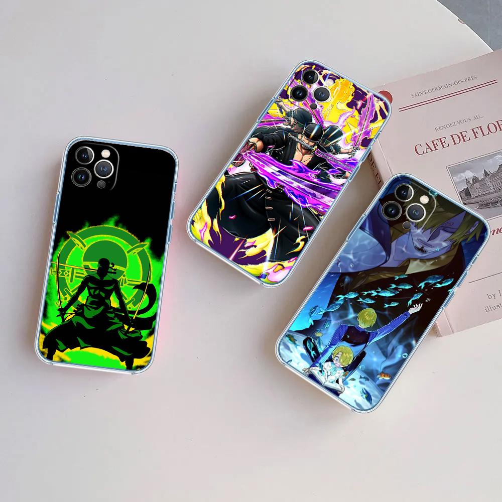 One Piece Art Transparent Phone Case for Motorola Moto G40 G04 G05 One Ace Action  Fusion + Plus Hyper Macro Vision Zoom