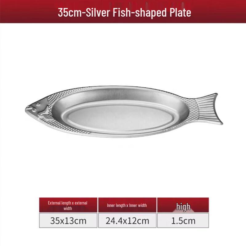 Kreatywna stalowa płyta do gotowania ryb na parze
