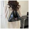 Soft Touch Faux Leather Tote Bag Minimalist Style Shoulder Handbag for Women CLE