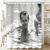 Vintage Horror Movie Shower Curtain Macabre Film Aesthetic Bathroom Decor Spooky Backdrop Creepy Art Gothic Home Textile Unique