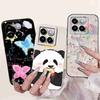 Cover For Xiaomi 14 Case Silicone Shockproof Soft Camera Protective Pattern Matte For Xiaomi 14 Mi14 Xiaomi14 5G 2023 Cases