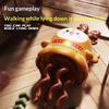 Christmas Wind Up Toys Creative Magic Twisting Dancing Santa Elk Prank Toys for Kids Xmas Classroom Rewards Prizes Gifts