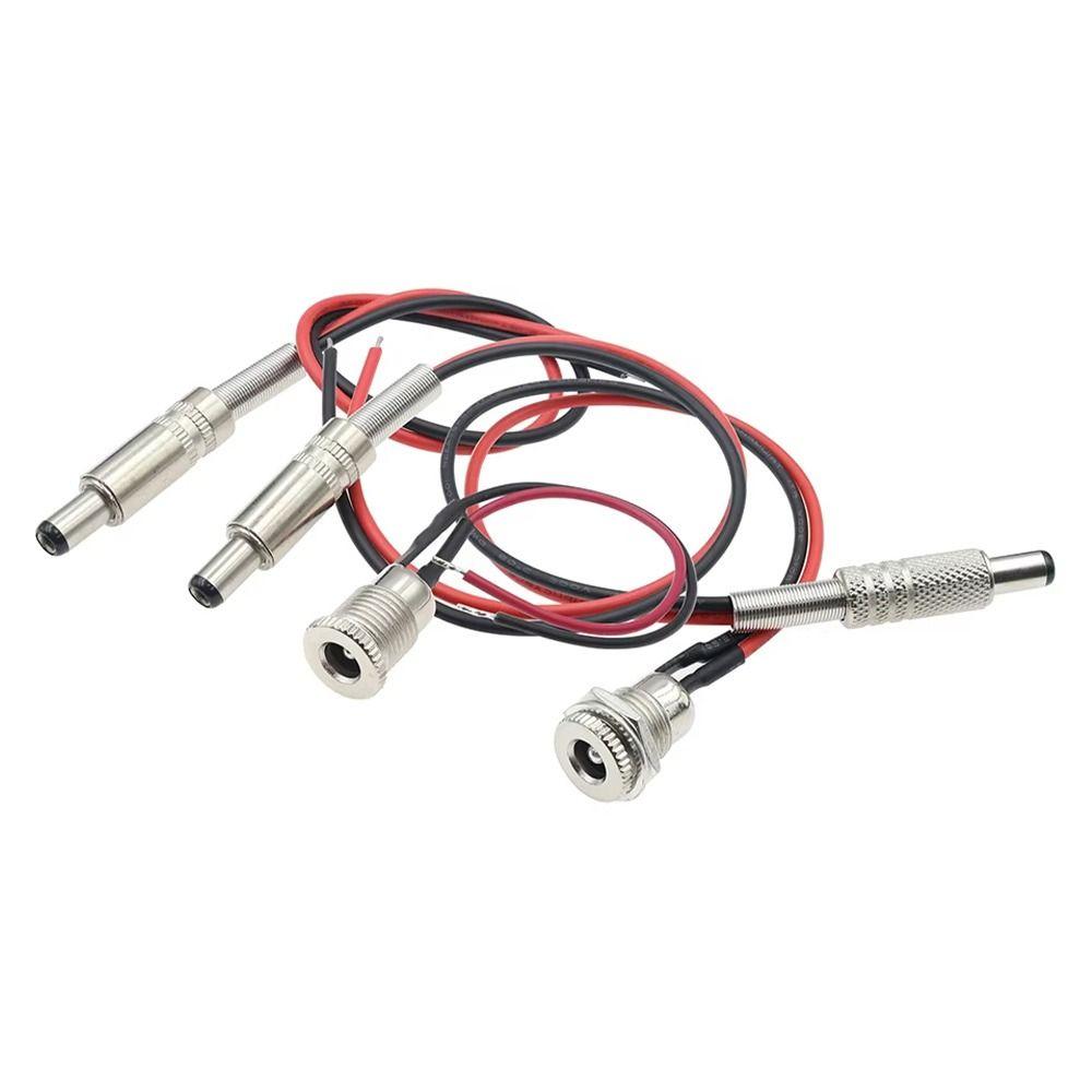1Pcs 20cm Female Panel Mount Connector Power Plug Connector Adapter  Equipment Charging Replacement