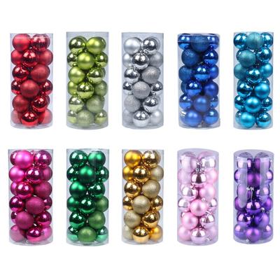 Noel Süslemeleri 3 cm / 24 adet Boyalı Noel Balo Takım Elbise Noel Ağacı Düğün Parti Ev Dekorasyon