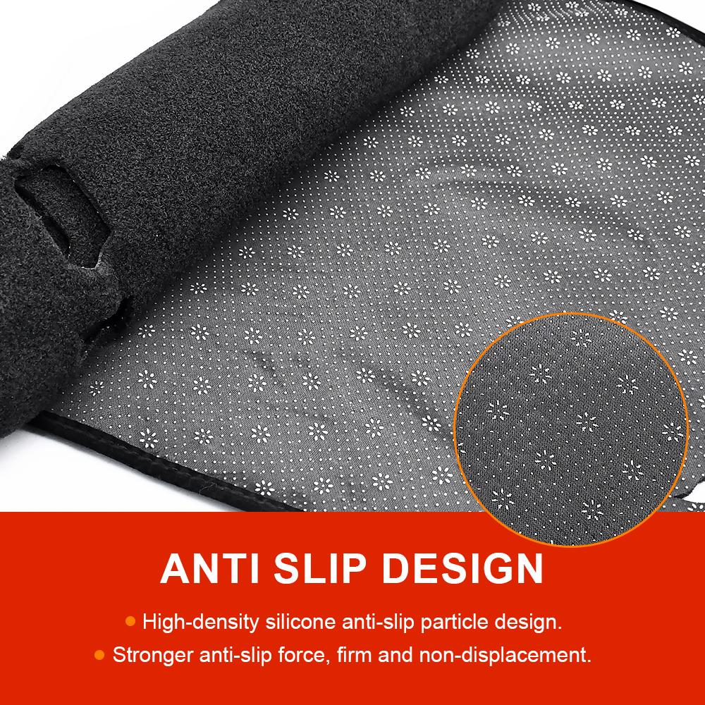 Dash Mat Dashmat Dashboard Cover Sun Shade Dash Board Cover UV Rays Carpet For Ford F150 F250 F350 F450 F550 1992-1994 1995 1996