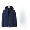 Fleece American jacket men's autumn and winter hooded black outdoor large size windproof trend casual