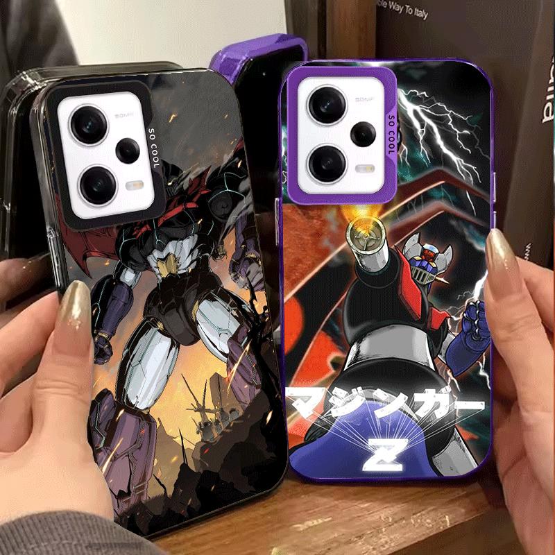M-Mazinger Z Anime Shockproof Phone Case for Xiaomi Redmi Note 15 14 13 12 Pro Plus 11 11S 11T 5G Cover Anti Fall Fundas