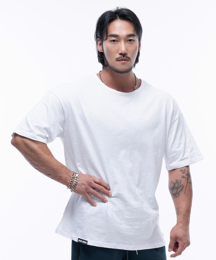 Pijikeolgameoncheu [2Pack] Slub Daily Oversized Short Sleeve [5 Colors]