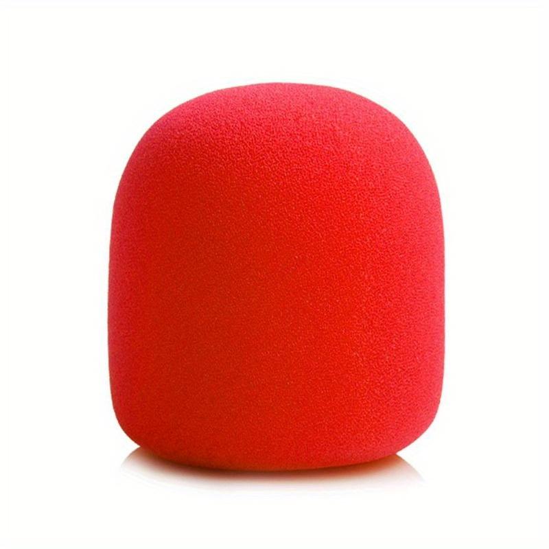 10pcs Colorful Windscreen Microphone Windshield Recorder Pen Sponge Ball Type Cover Foam Filter