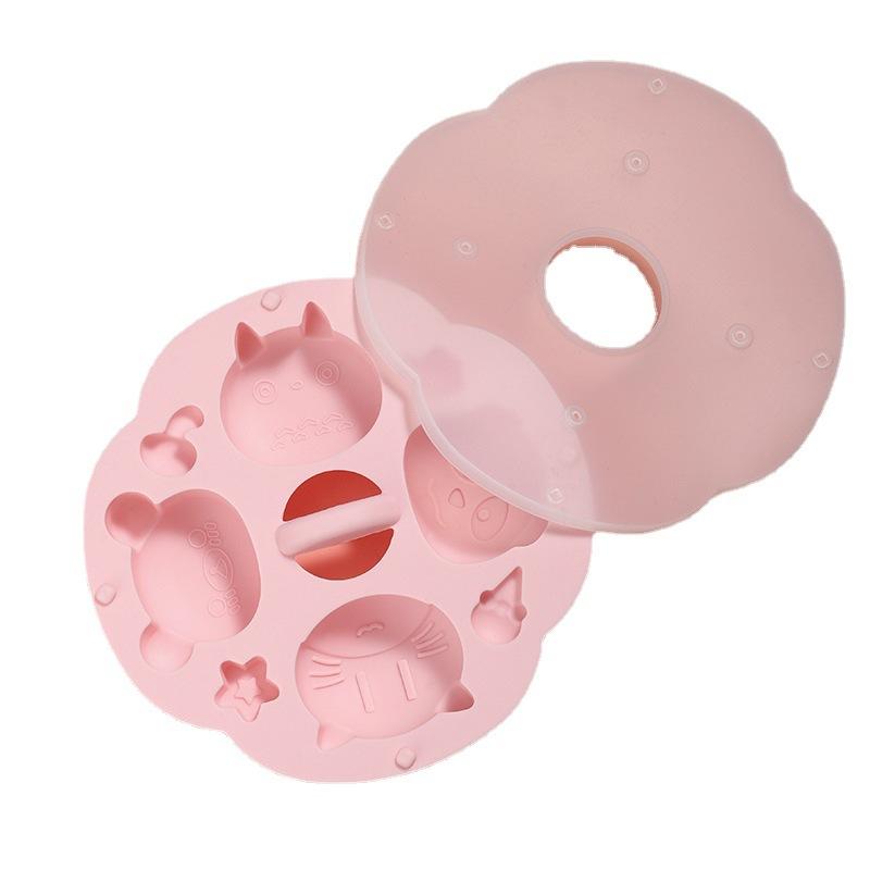 Stampo per Cibo per Bambini, Grado Alimentare, Può Essere Cotto al Vapore o Bollito, Bambino, Stampo per Torta al Vapore, Resistente alle Alte Temperature, Torta a Ciotola, Stampo per Torta in Silicone