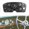 Universelles Armaturenbrett für Autos Wassertemperatur Voltmeter 5 in 1 Multifunktions-Dashboard-Cluster-Panel