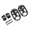 For BMW K1600GTL K 1600GT GTL K1600 Grand America K1600B 2016-2025 Motorcycle Rear Foot Pegs Rest Pedal Set Footpeg Footrest Kit