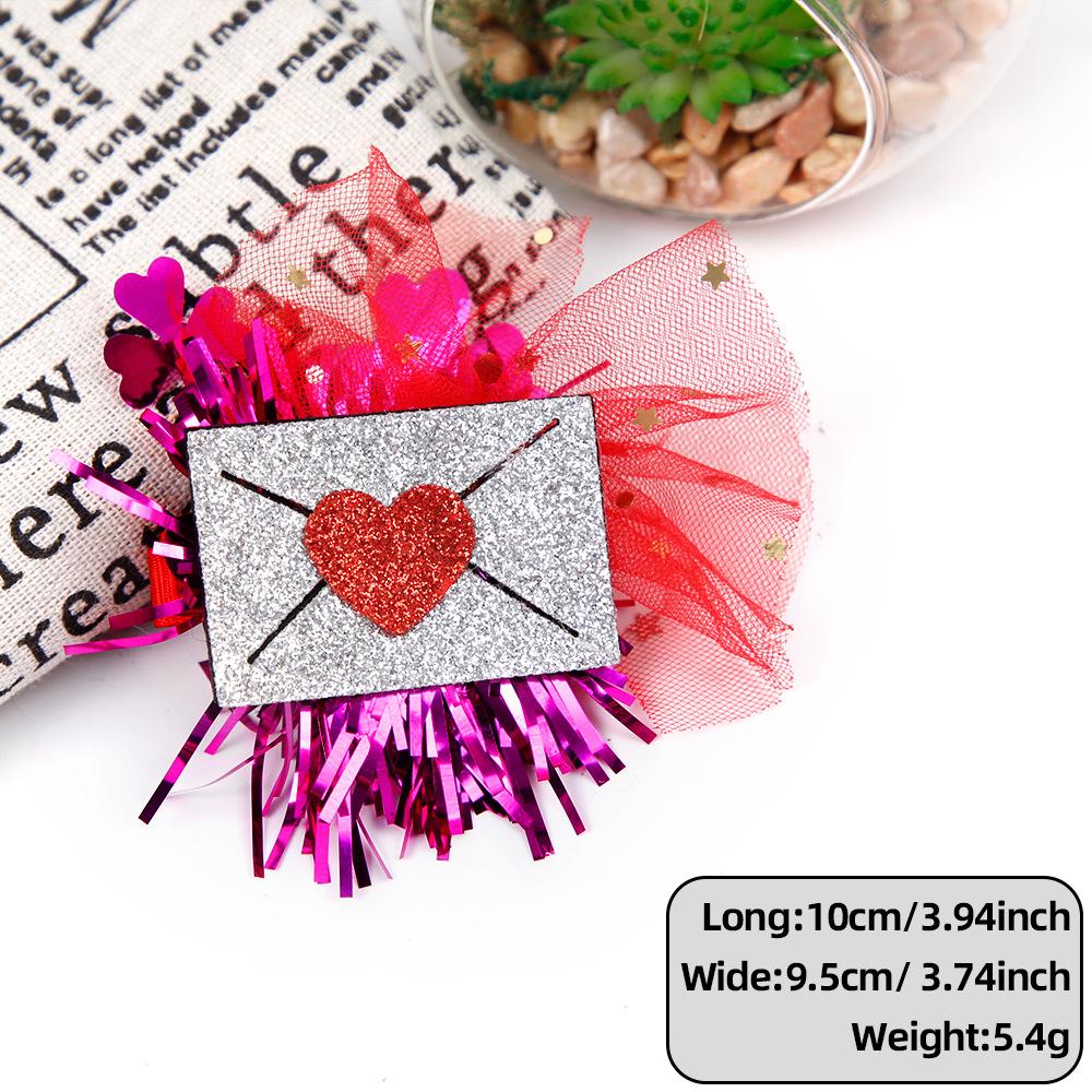 Hairpin Headdress for Valentine's Day, Holiday Party Decoration, Romantic Atmosphere, Love