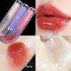 Hengfang Flowing Light Moisturizing Lip Gloss: Pearlescent Glitter, Watery Shine, Plumps, Waterproof, Long-lasting, and Brightening.