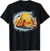 Meme del Bluegill che fa il dito medio Meme Divertente T-Shirt Gen Z