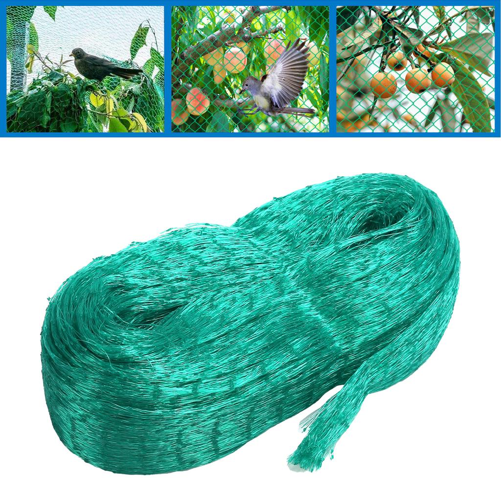 Bird Netting with 50PCS Cable Ties Nylon Garden Netting Anti Bird Mesh Plant Pest Netting for Vegetable Fruit