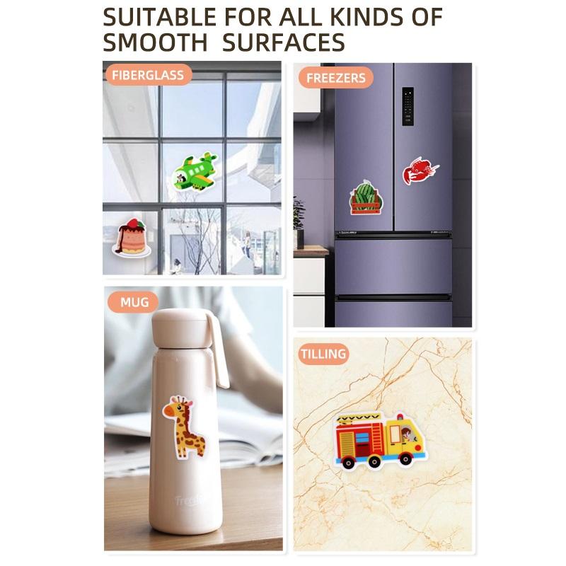 Children's Portable Quiet DIY Reusable Sticker Book Busy Jelly Paste Sticker Multi-scene Bubble Sticker Toys for Fun Learning