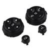 Black Steering Wheel Switch Button Kit For Mercedes W221 S550 S63 CL550 07-10 Interior Mouldings Accessories