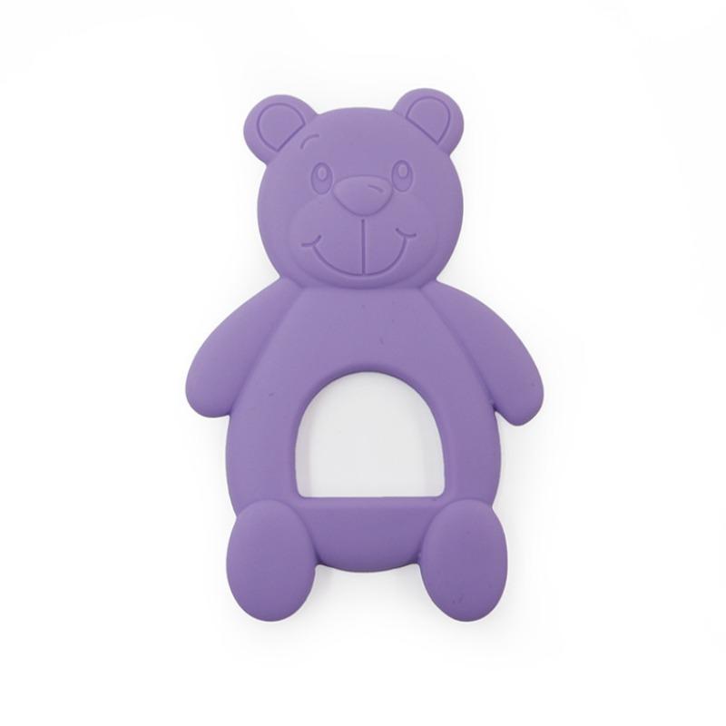 Baby Silikon Beißring Baby Beißfreude Beißbär Beißstab Lebensmittelqualität Kaugummi Beißring Spielzeug