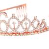 16th Birthday Crown Headband Rhinestone Digital Crown Headband Hair Accessories Birthday Party Supplies