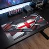 England Football Crest Mouse Pad, Extended Non Slip Rubber Desk Mat for Gaming Office Laptop Fan Gift