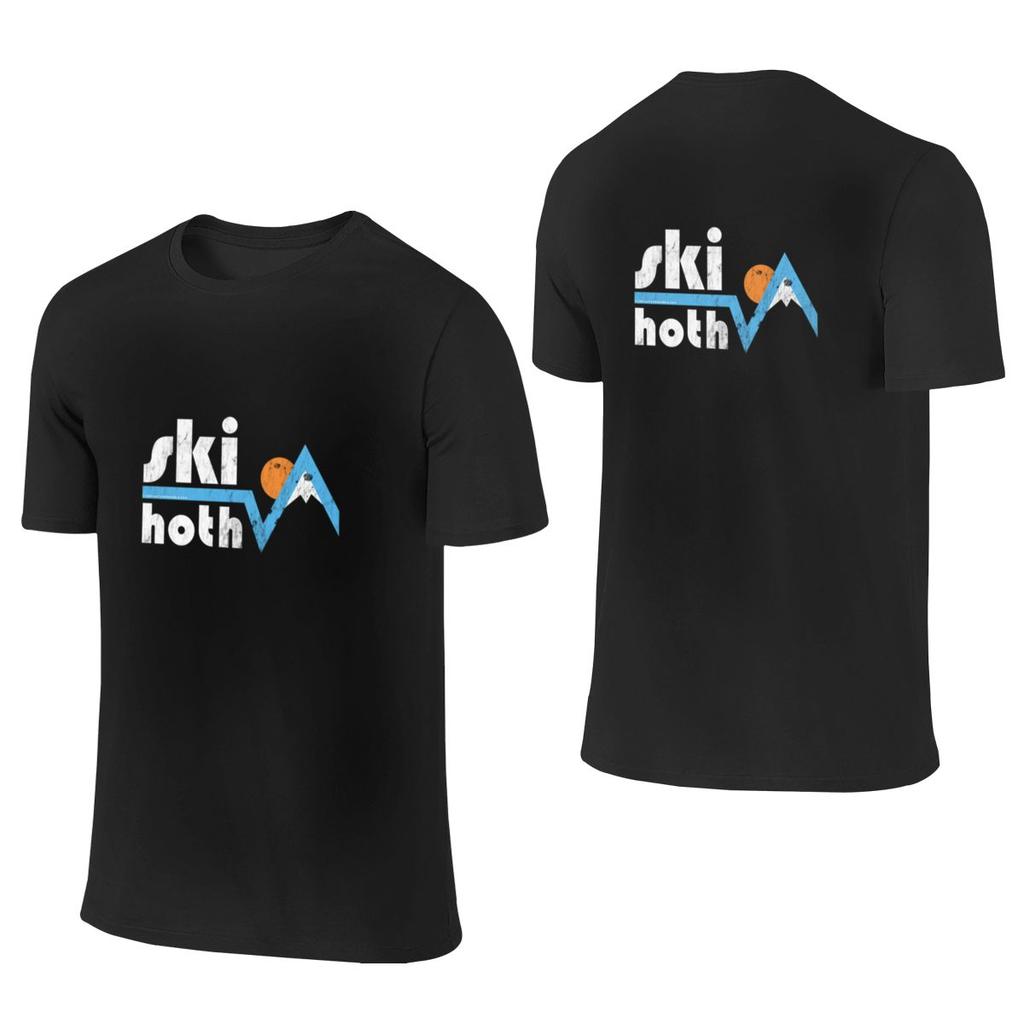 Ski Hoth Delicate Reversible Tshirt Light Casual Atmosphere Short Sleeve