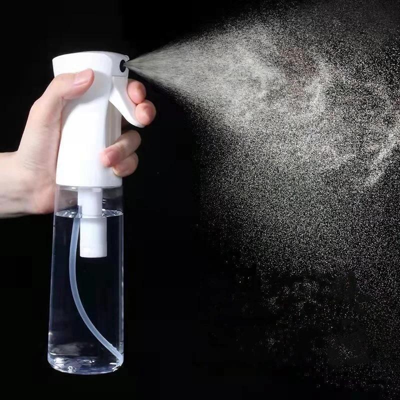 200ml Portable Spray Bottle Refillable Ultra-fine Mist Water Sprayer High Pressure Alcohol Atomizer for Hair Styling Cleaning