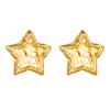 18K Gold Plated Non-fading Star Stud Earrings - Stainless Steel & Titanium, Cross-border Fashion