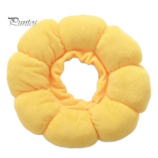 

Ошейник для кошек в форме подсолнуха, мягкий, с наполнителем для шеи, регулируемый, с защитой от укусов и облизывания, для заживления ран после операции S жёлтый