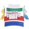 Playing Card Holder Stand, Poker Card Holder Organizers Curved Poker Card Rack Playing Card Organizers Holder Game Rack