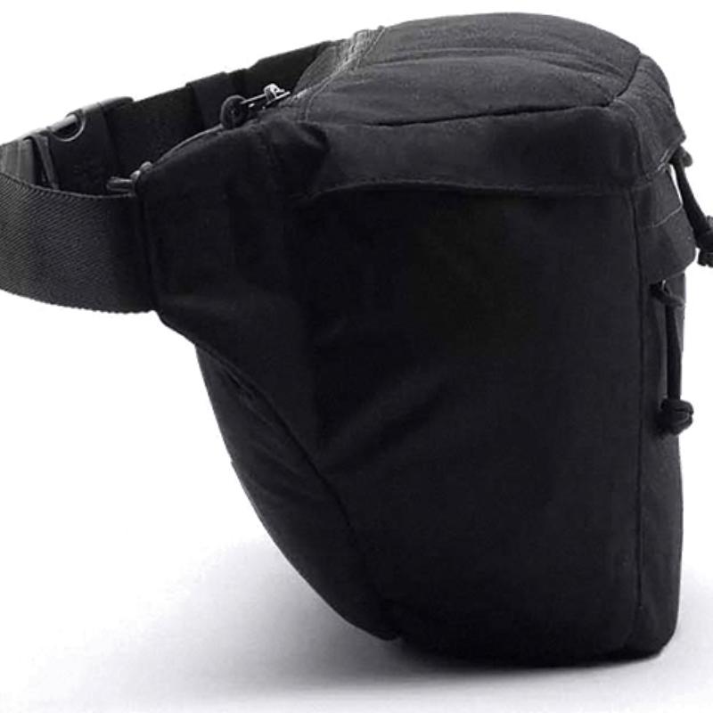 Nike Polyester Shoulder Bag, Crossbody Bag, Fanny Pack Unisex Black Casual BA5751-011