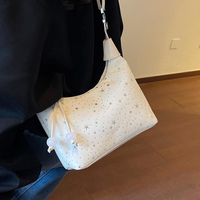 Bucket Bag, Simple Crossbody Bag, Shoulder Bag for Commuting, Handbag for Daily Use